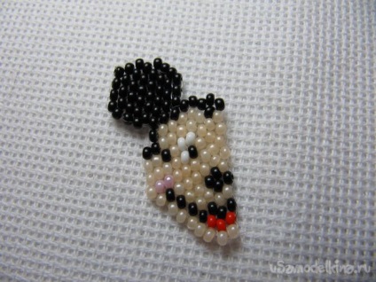 Keychain Mickey Mouse Beaded