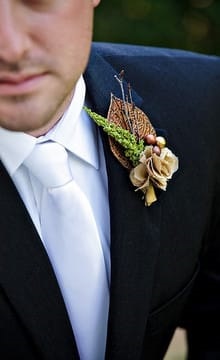 Boutonniere a vőlegény fotók és tervezési ötletek