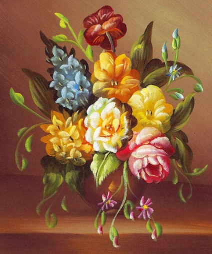 Flori în pictura
