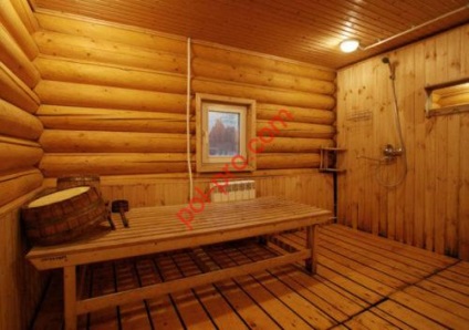 Podele din lemn în baie - cum se face instalarea