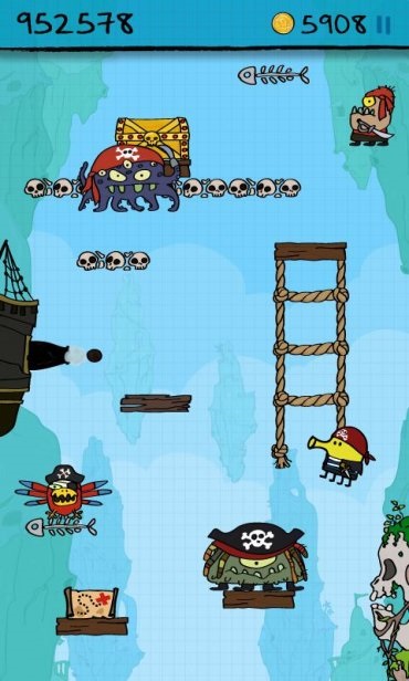 Doodle Jump - Jocuri hacked pe Android