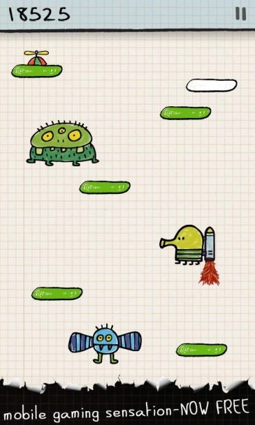 Doodle Jump - Jocuri hacked pe Android