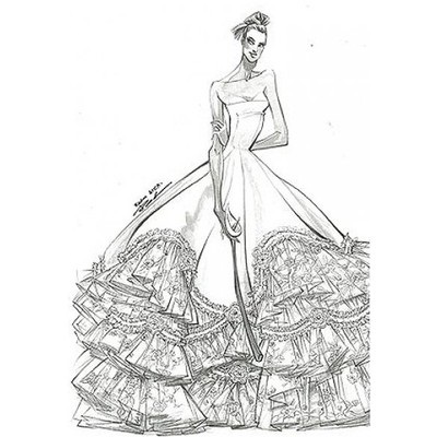 Jennifer Aniston alege o rochie de mireasa pentru Jennifer Aniston