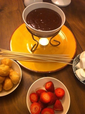 Fondue la nuntă