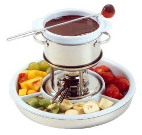 Fondue, note de ciocolată și ciocolată