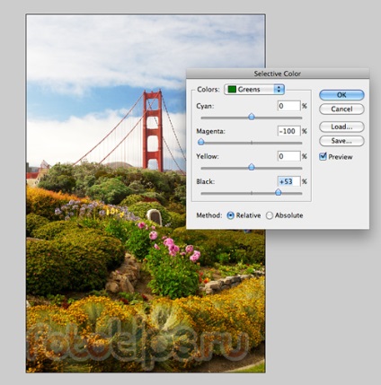 Photoshop създаде ярки цветове в Photoshop