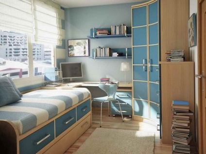 Idei pentru designul unui dormitor mic 100 fotografii - interior interior al unui dormitor