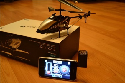 Ihelicopter - helikopter, amely vezérelhető az iPhone