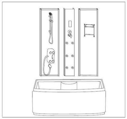 Instrucțiuni pentru asamblarea, instalarea și funcționarea cabinei de duș a mărcii 