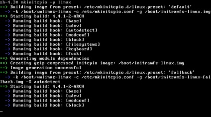 Instrucțiuni de instalare linux linux de la consola (arc cale)