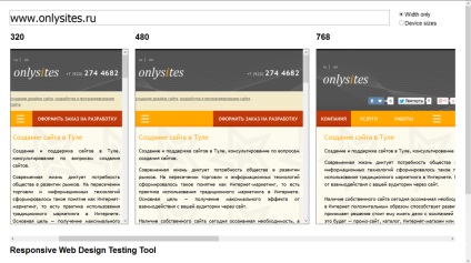 Instrumente pentru aspectul de testare și design receptiv