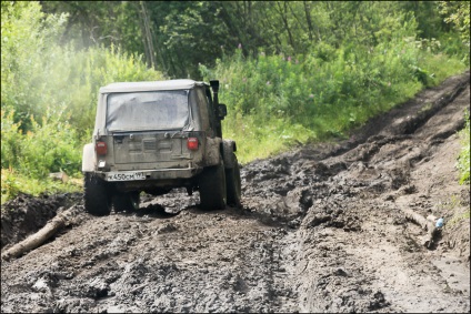 Inzerskie zubchatki, off-road