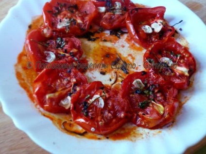 Как бързо да се готви сушени домати