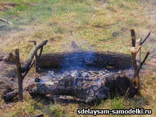 Cum de a construi un brazier în natură