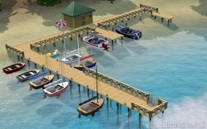 Hogyan építsünk egy kikötő és egy lakóhajó a «The Sims 3 paradicsomi sziget», az univerzum a játék a Sims!