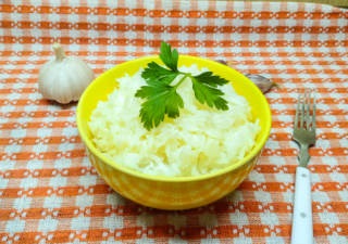 Főzni ropogós rizs - egy recept egy fotó