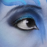 Hogyan készítsünk egy make-up Avatar Neytiri hogyan nők portálon mindent!
