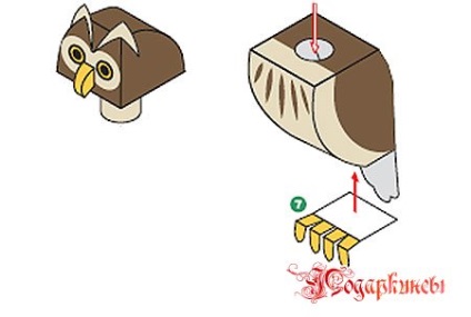 Hogyan maynkraft papír - a diagram DIY játék-állatok