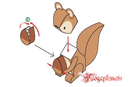 Hogyan maynkraft papír - a diagram DIY játék-állatok