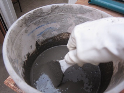 Cum se face o textura de tesatura pe o suprafata de ciment