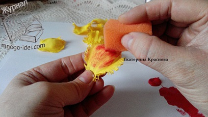 Hogyan készítsünk egy tulipán származó foamirana mesterkurzust