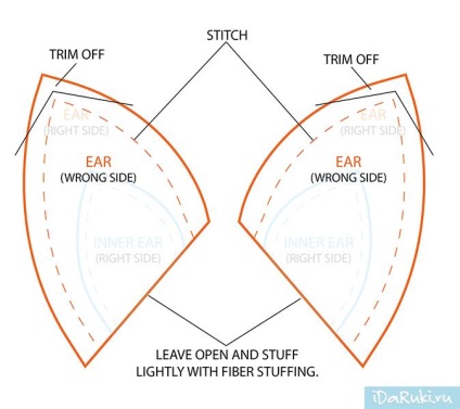 Cum să faci urechi de lup cu mâinile tale, sqezo