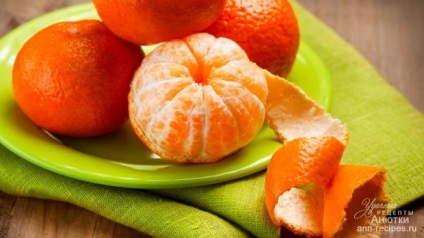 Cum de a alege tangerine - retete bune cu oribil