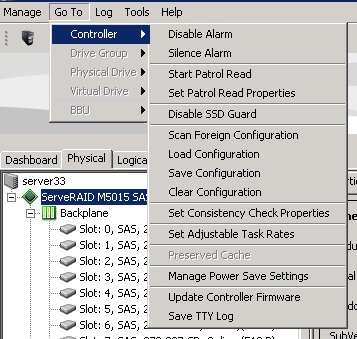 Hogyan lehet kikapcsolni a figyelmeztető hang LSI vezérlők, konfigurálását szerverek Windows és Linux
