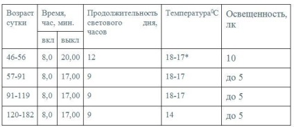 Cum să crească curcanul la domiciliu, la temperatură și la modul luminos