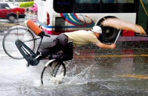 Cum sa te protejezi de ploaie pe o bicicleta, cryptobike tm
