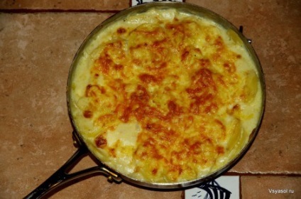 Dauphinois burgonya - recept a sót