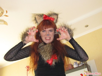 Costumul de pisică cu mâinile tale este o colecție de idei pentru petreceri și petreceri