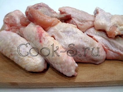 Wings „Buffalo” - lépésről lépésre recept fotókkal, csirke ételek