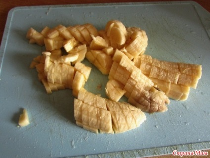 Csirkemell pörkölt banán - mint a főzés - Home Moms