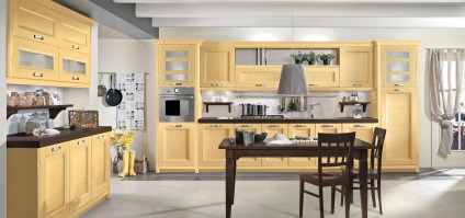 Bucătării Ikea metoda în interior, colț alb și gri desene