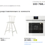 Bucătării Ikea în interior