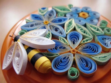 Quilling - arta hârtiei de tricotat