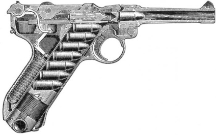 Luger parabellum - pistol pneumatic