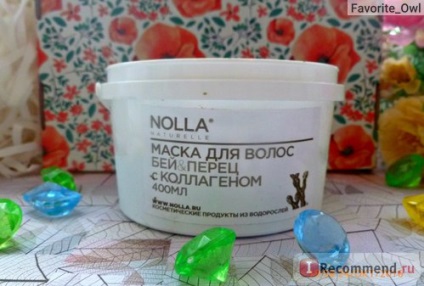 Маска за Коса nolla естествената бей - бей - пипер - новата ми любима! Снимка на растежа на косата през последния месец