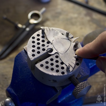 Master-osztály így brossok technika metalsmith - Fair Masters - kézzel készített, kézzel készített