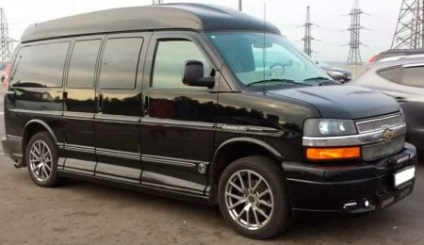 Chevrolet Express van, teljes körű felülvizsgálatát a jármű