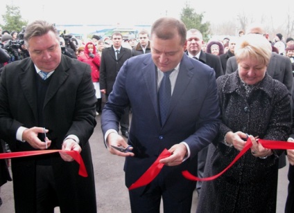 Mihail Dobkin megnyitotta modern kórházban Lipce (fotó)