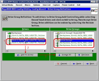 Configurarea raid10 pe controlorii lsi megaraid