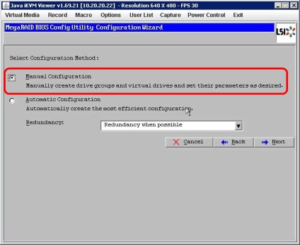 Configurarea raid10 pe controlorii lsi megaraid