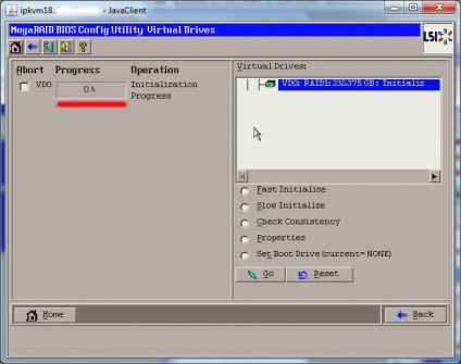 Beállítás RAID1 a raid-vezérlő LSI MegaRAID, RTFM linux, devops, rendszerfelügyelet