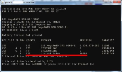 Configurarea raid1 pe un controler raid lsi megaraid, rtfm linux, devops și administrarea sistemului