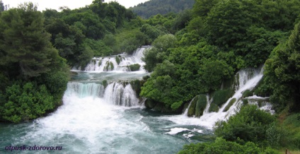 Parcul Național Krka, independent de cascade