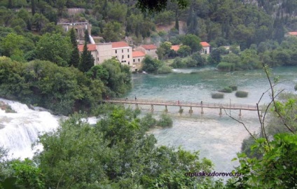 Parcul Național Krka, independent de cascade