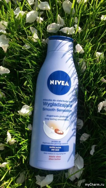 Catifelată delicată pentru piele de la pielea delicată de loțiune de corp Nivea - Nivea