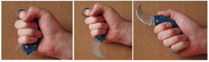 Knife „KARAMBIT” katonai szolgálat, egy sereg messenger